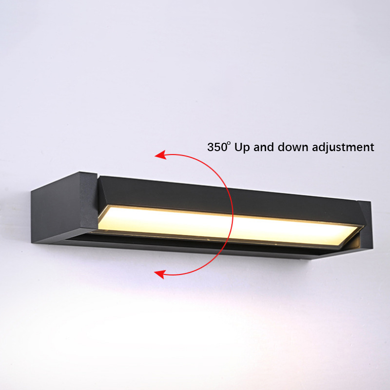 Decor Lighting Cy - Lámpara de pared impermeable para exteriores,