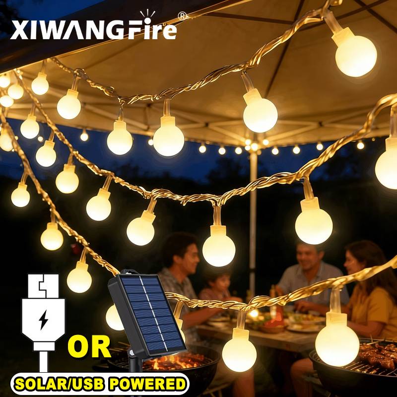 Guirnalda de Luces Solares/USB - Lighting Decoration Ideas reseña y precio