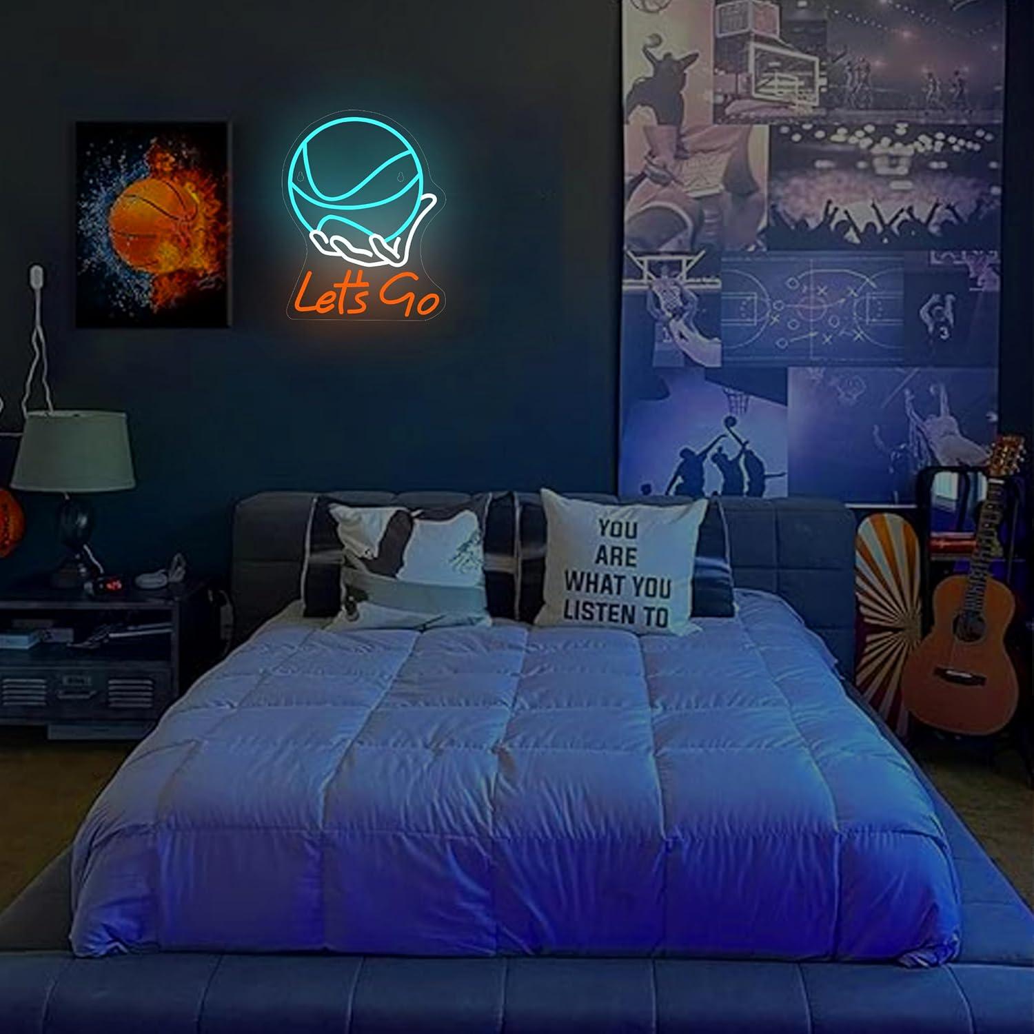 Let's Go, letrero de neón con  - Lighting Decoration Ideas reseña y precio