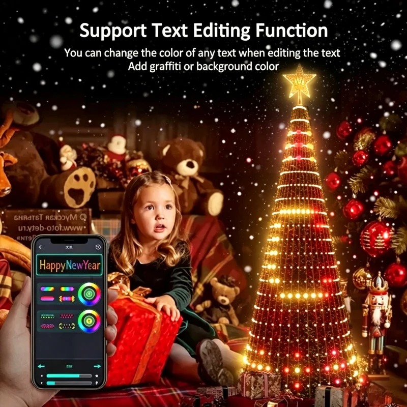 Luz Inteligente RGB para la Pu - Lighting Christmas Decor reseña y precio