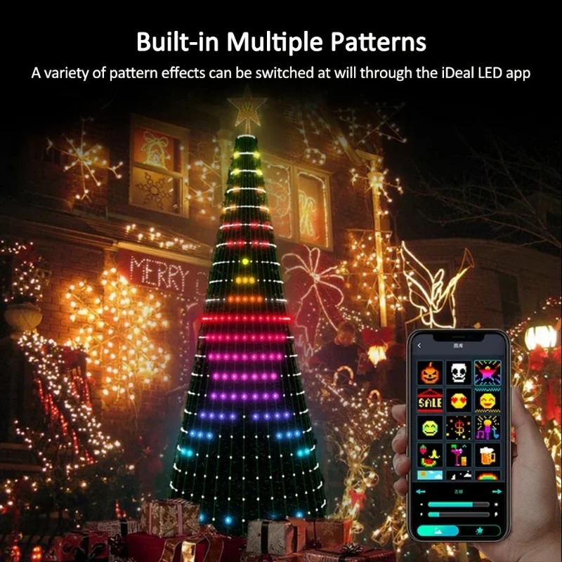 Luces de Árbol de Navidad con  - Lighting Christmas Decor reseña y precio