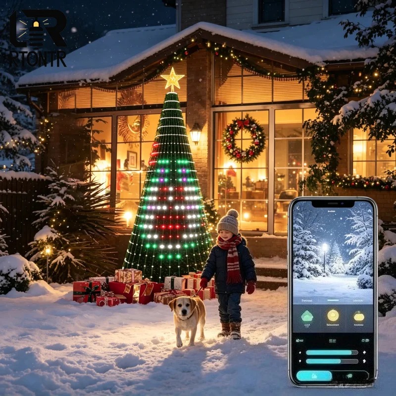 Luces de Árbol de Navidad con  - Lighting Christmas Decor reseña y precio