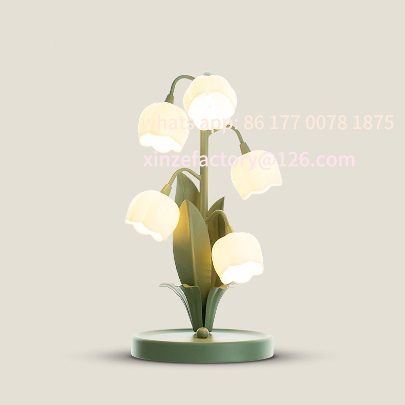 Lámpara de mesa de flores LED  - Decor Lighting Cy reseña y precio