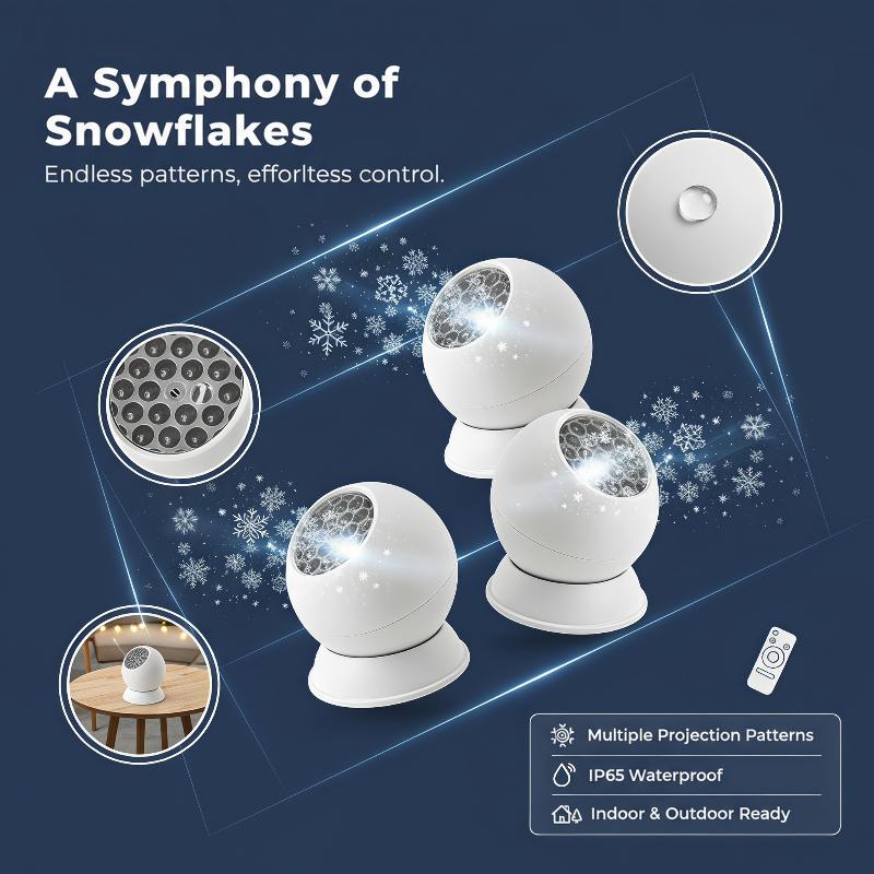 Proyector de luces ambientales - Lighting Christmas Decor reseña y precio