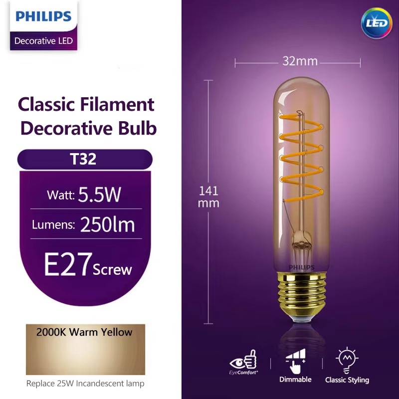 Bombilla LED decorativa Philip - Philips Bulb Led Classic reseña y precio